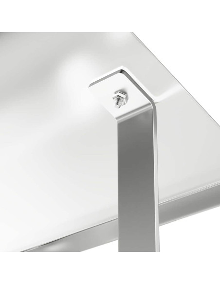Cappa Camino Argento 40 x 40 x 37.5 cm Acciaio inossidabile