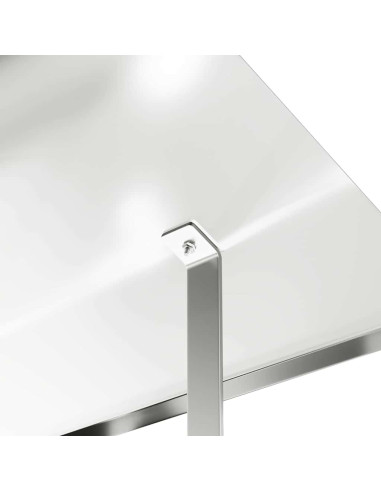 Cappa Camino Argento 60 x 60 x 38 cm Acciaio inossidabile