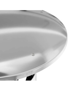 Estensione Camino Argento 35 x 35 x 82 cm Acciaio inossidabile 2