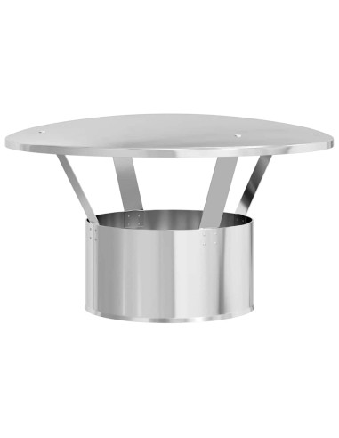 Copertura per Camino Argento 35 x 35 x 20 cm