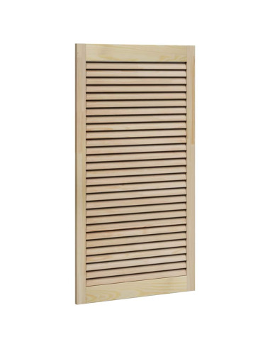 Porta per Armadio con porta 4 pcs Naturale 110 x 2,1 x 59,5 cm