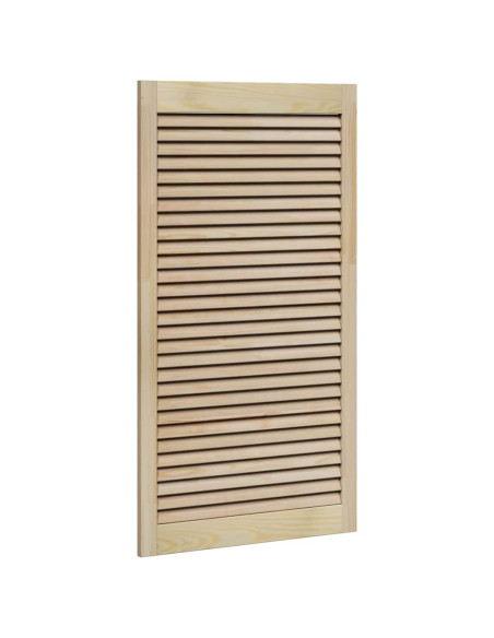 Porte per Armadi Other 4 pcs Marrone 110 x 59.5 x 2.1 cm