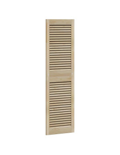 Porta per Armadio 4 pcs Naturale 140,5 x 2,1 x 39,5 cm