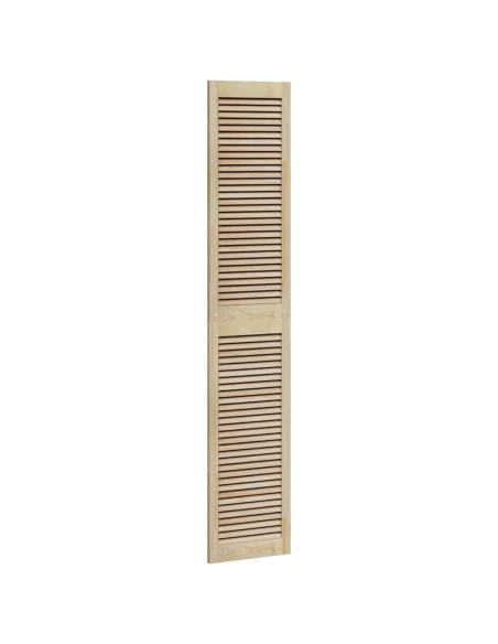 Porte per Armadi Other 4 pcs Marrone 201 x 39.5 x 2.1 cm