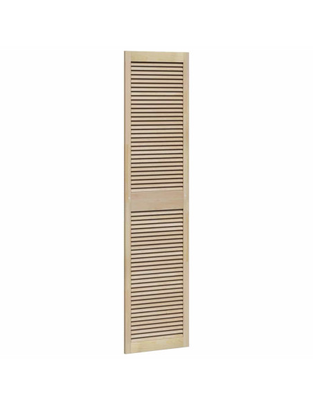 Porte per Armadi Other 4 pcs Marrone 201 x 49.5 x 2.1 cm