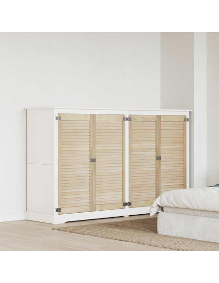 Porte per Armadi Other 4 pcs Marrone 110 x 49.5 x 2.1 cm