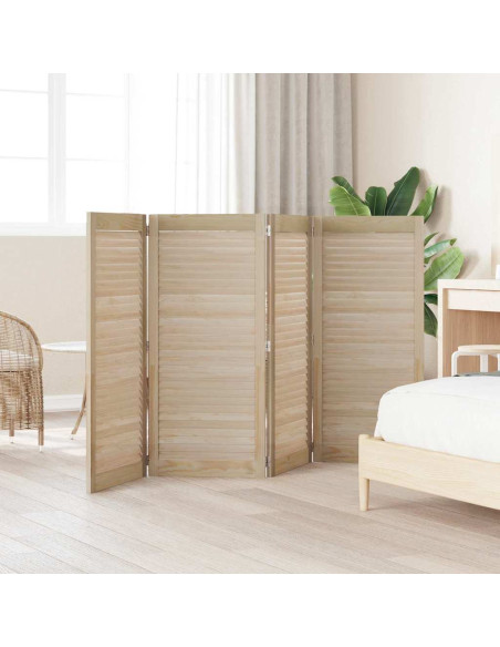 Porte per Armadi Other 4 pcs Marrone 110 x 49.5 x 2.1 cm