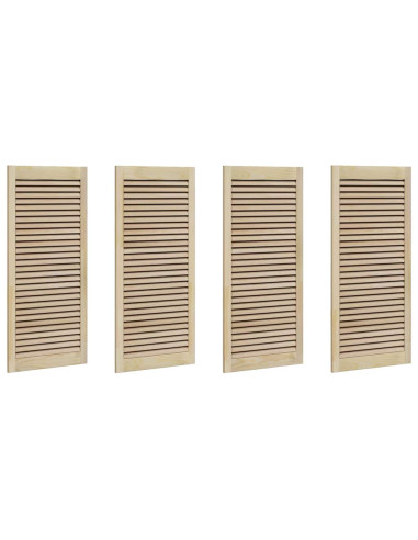 Porta per Armadio con porta 4 pcs Naturale 110 x 2 x 49,5 cm