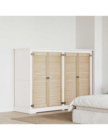 Porte per Armadi Other 4 pcs Marrone 110 x 39.5 x 2.1 cm