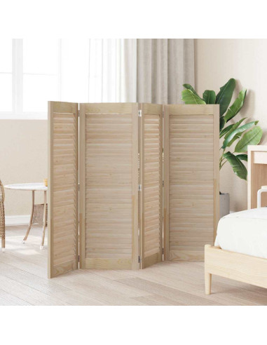 Porta per Armadio con porta 4 pcs Naturale 110 x 2,1 x 39,5 cm