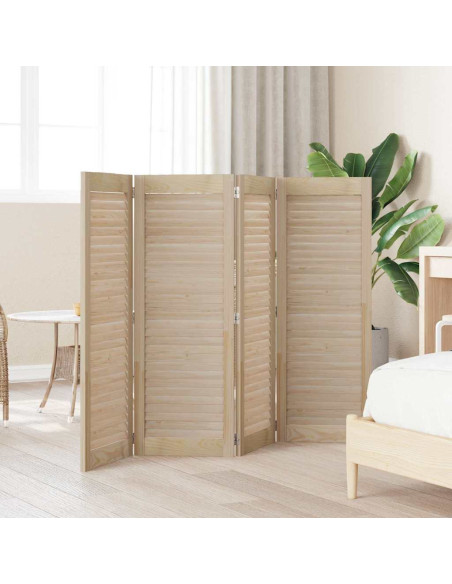 Porta per Armadio con porta 4 pcs Naturale 110 x 2,1 x 39,5 cm