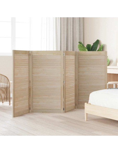 Porte per Armadi Other 4 pcs Marrone 110 x 59.5 x 2.1 cm