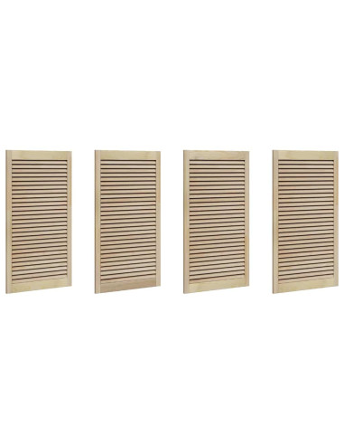 Porta per Armadio con porta 4 pcs Naturale 110 x 2,1 x 59,5 cm