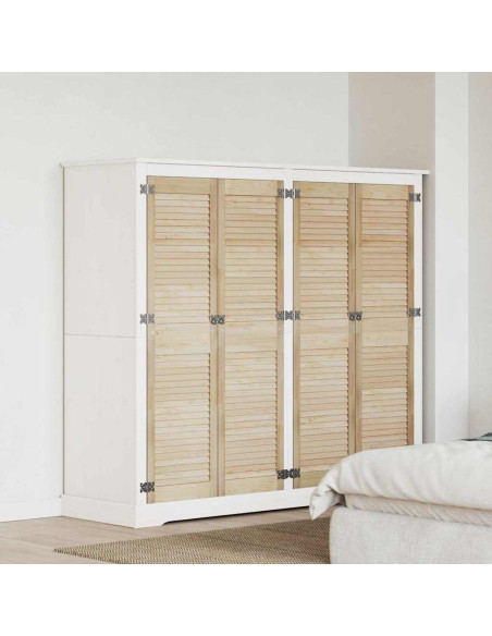 Porta per Armadio 4 pcs Naturale 140,5 x 2,1 x 39,5 cm