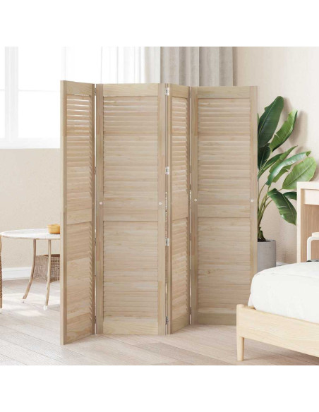 Porta per Armadio 4 pcs Naturale 140,5 x 2,1 x 39,5 cm