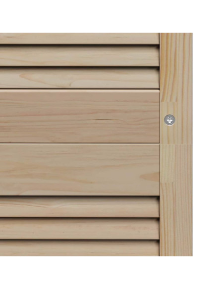 Porta per Armadio con porta 4 pcs Naturale 140.5 x 2 x 59.5 cm