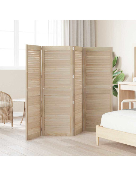 Porta per Armadio con porta 4 pcs Naturale 140.5 x 2 x 59.5 cm