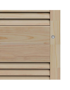 Porta per Armadio con porta 4 pcs Naturale 170 x 2,1 x 59,5 cm 2