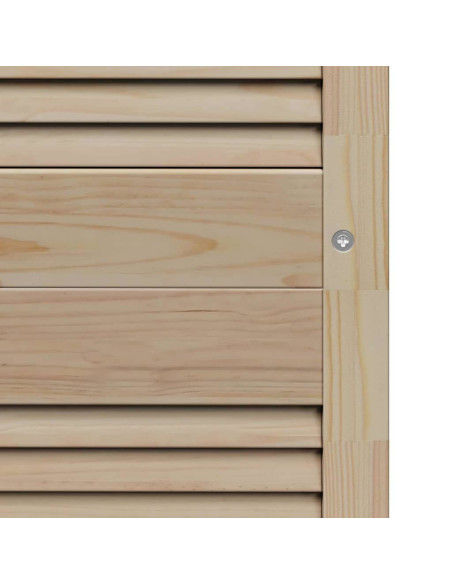 Porta per Armadio con porta 4 pcs Naturale 170 x 2,1 x 59,5 cm
