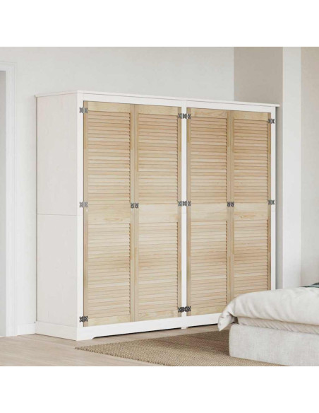 Porte per Armadi Other 4 pcs Marrone 201 x 49.5 x 2.1 cm