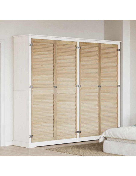 Porta per Armadio con porta 4 pcs Naturale 201 x 2,1 x 59,5 cm