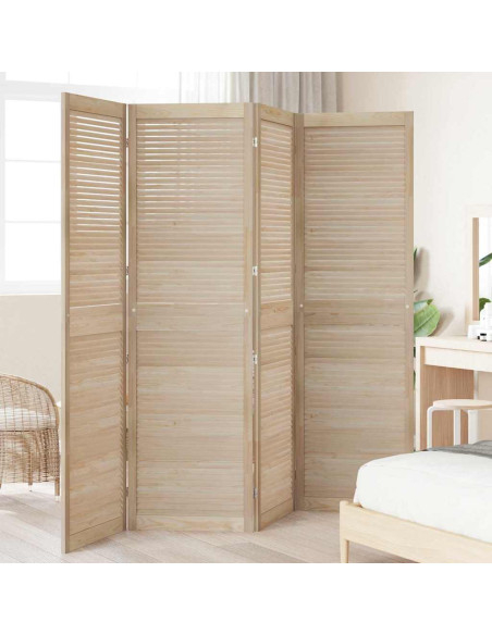 Porta per Armadio con porta 4 pcs Naturale 201 x 2,1 x 59,5 cm