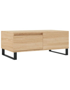 Tavolino Salotto Rovere Sonoma 90x50x36,5 cm Legno Multistrato
