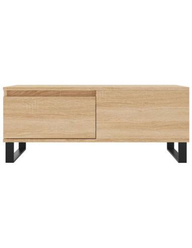 Tavolino Salotto Rovere Sonoma 90x50x36,5 cm Legno Multistrato