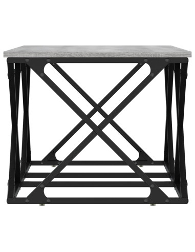 Tavolino da Salotto Grigio Sonoma 100x49x40cm Legno Multistrato