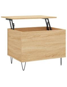 Tavolino Salotto Rovere Sonoma 60x44,5x45 cm Legno Multistrato