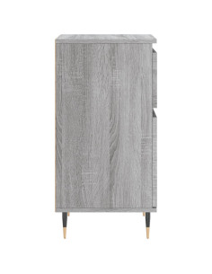 Credenza Grigio Sonoma 40x35x70 cm in Legno Multistrato