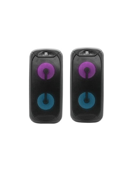 Cassa party Xtreme Videogames 33185 Twin Tower Nero Nero