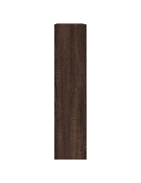 Scarpiera Rovere Marrone 80x21x87,5 cm in Legno Multistrato