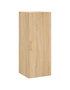 Credenza Rovere Sonoma 34,5x34x180 cm in Legno Multistrato