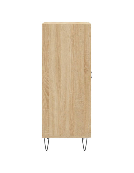 Credenza Rovere Sonoma 34,5x34x90 cm in Legno Multistrato