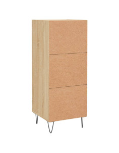 Credenza Rovere Sonoma 34,5x34x90 cm in Legno Multistrato 2