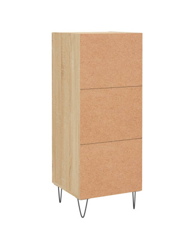 Credenza Rovere Sonoma 34,5x34x90 cm in Legno Multistrato