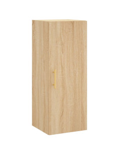 Credenza Rovere Sonoma 34,5x34x180 cm in Legno Multistrato