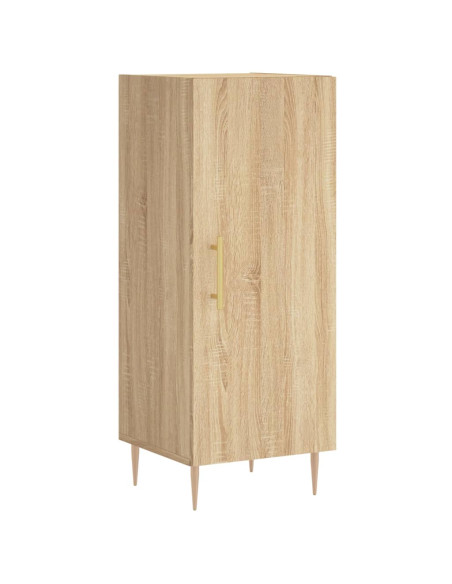 Credenza Rovere Sonoma 34,5x34x180 cm in Legno Multistrato