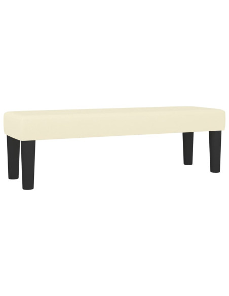 Panca Crema 100x30x30 cm in Similpelle