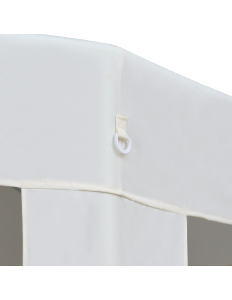 Gazebo 834x448x320 cm Bianco
