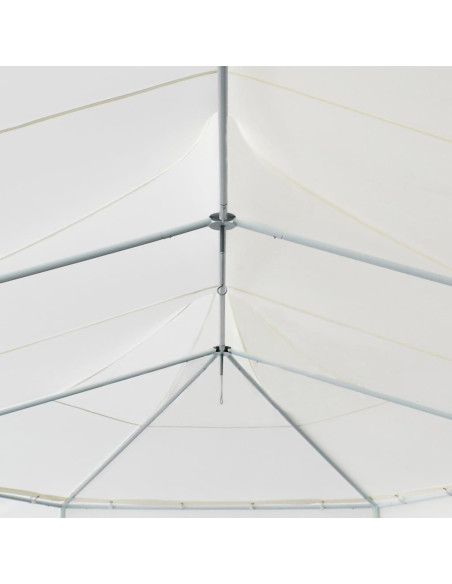Gazebo 834x448x320 cm Bianco