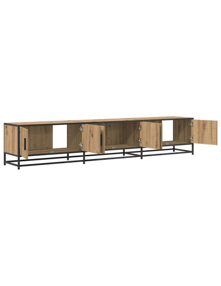 Mobile TV rovere artigianale 210 x 35 x 41 cm Legno multistrato