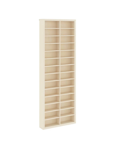 Vetrina a muro Beige 21 x 4,5 x 59 cm Legno multistrato