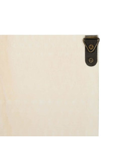 Vetrina a muro Beige 30 x 4,5 x 96 cm Legno multistrato 2
