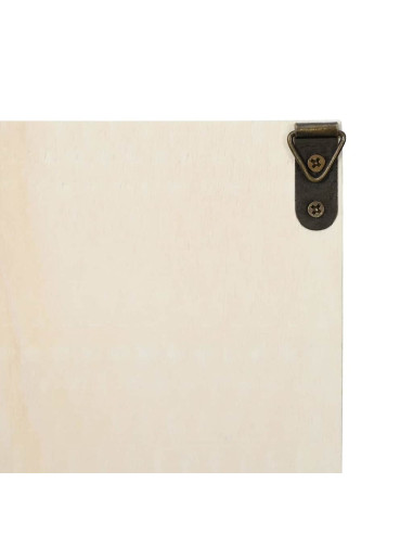 Vetrina a muro Beige 30 x 4,5 x 96 cm Legno multistrato