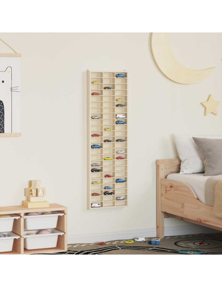 Vetrina a muro Beige 30 x 4,5 x 96 cm Legno multistrato