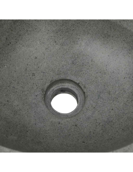 Lavabo Grigio chiaro (38-45) x (30-35) x 15 cm Pietra di Fiume