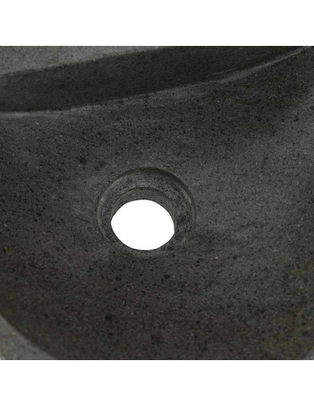 Lavabo a parete Grigio (30-37) x (25-30) x 12 cm