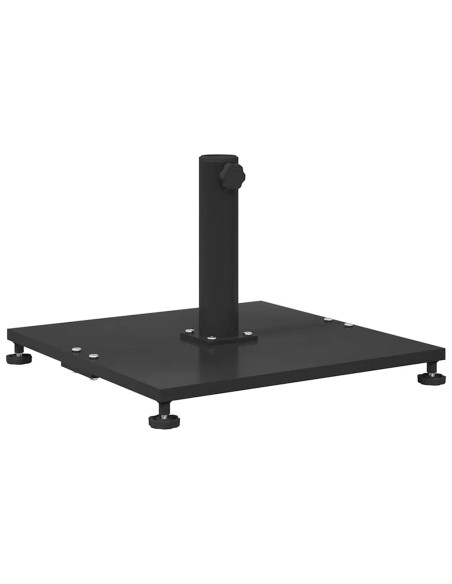 Basi per ombrelli da esterno Nero 45 x 45 x 31 cm Acciaio